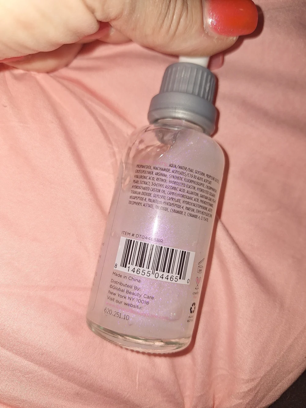 Power Serum by GlobalBeautyCare - Iridescent Pink Glow